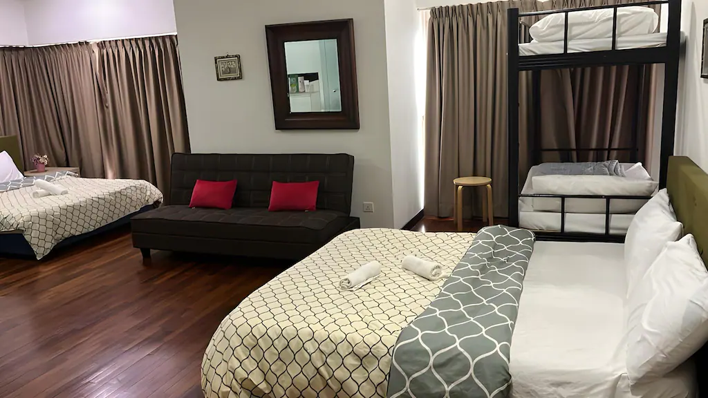 KL Penthouse Loft – for Large Groups(Up to 16 Pax)