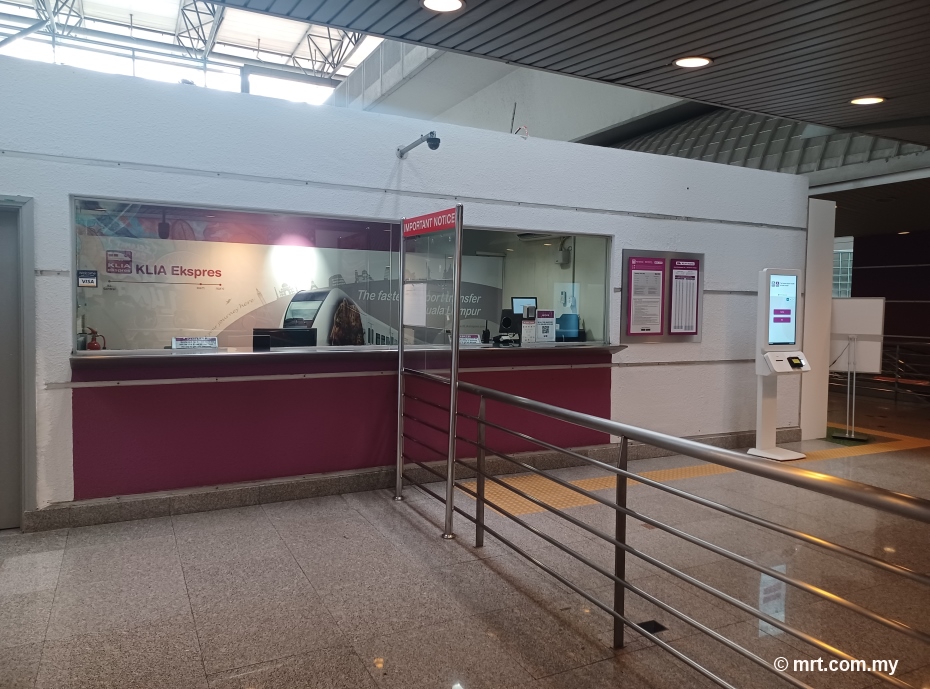 KLIA Ekspres / Transit Ticket Counters