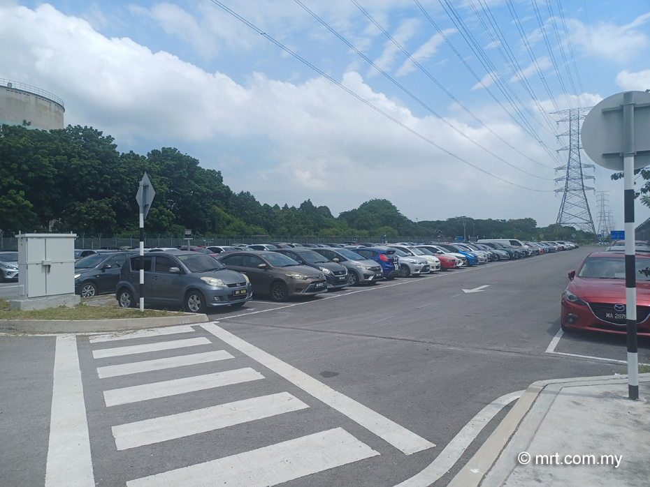 Bandar Bukit Tinggi LRT Station Park N' Ride