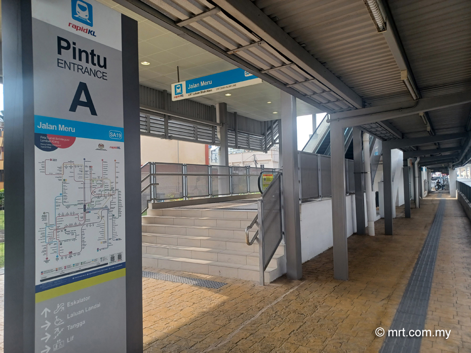 Jalan Meru LRT Station