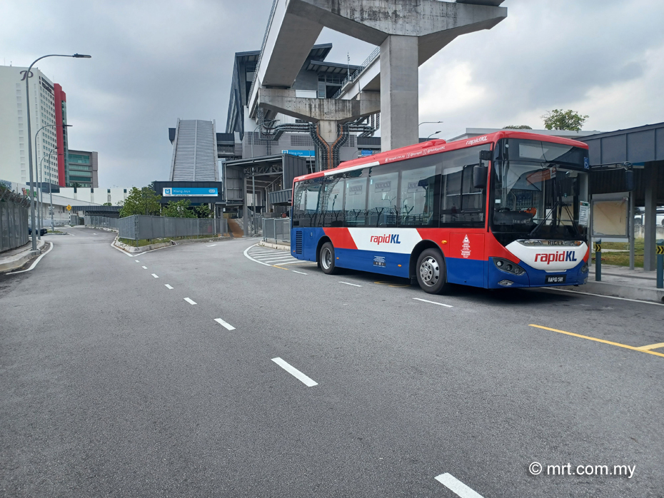 LRT Feeder Bus T719 @ Klang Jaya LRT Station