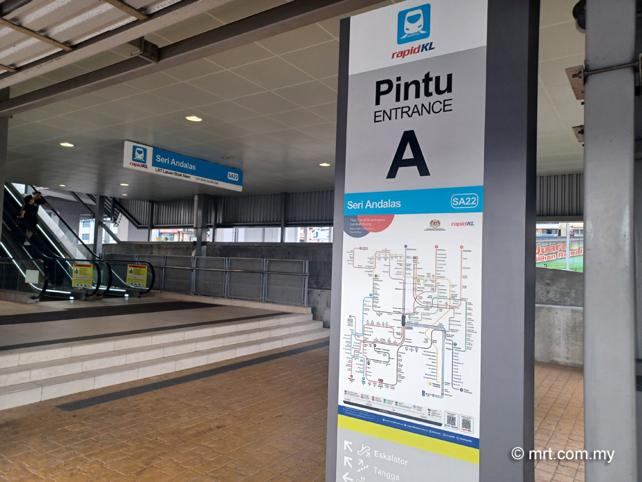 Seri Andalas LRT Station