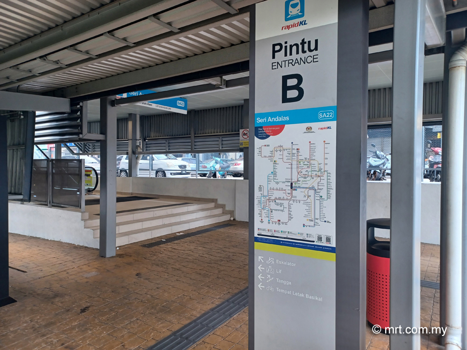 Seri Andalas LRT Station