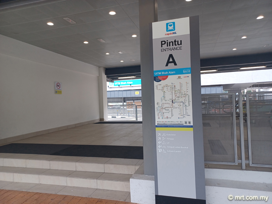 UiTM Shah Alam LRT Station