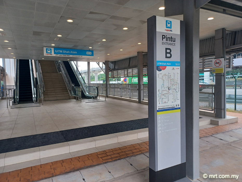 UiTM Shah Alam LRT Station